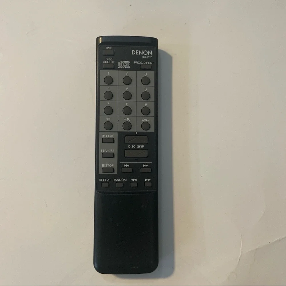DENON RC-237 Remote Control for CD Player Remote Control - Picture 2 of 5